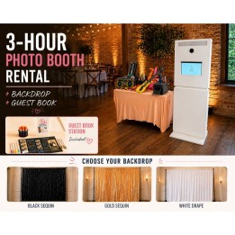 Open-Air Photo Booth Rental in Rhode Island $500 / 3 hours