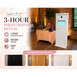 Open-Air Photo Booth Rental in Rhode Island $500 / 3 hours